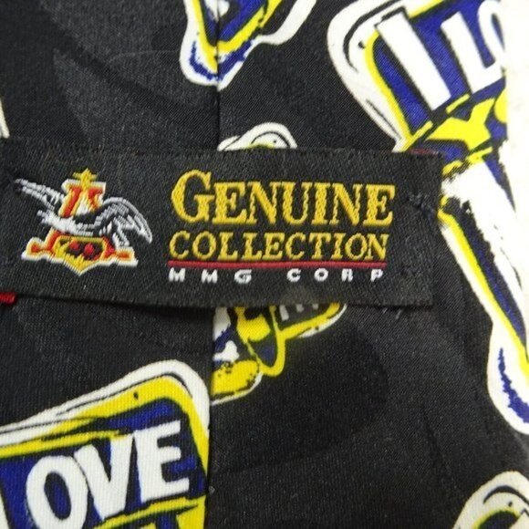 Bud Light "I Love You Man!" Necktie 55" x 3.5" - Picture 2 of 5